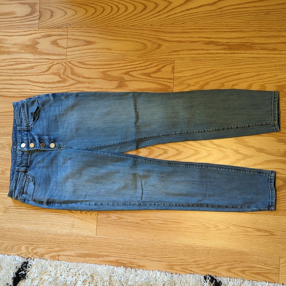 WHBM High Rise Skinny Jeans